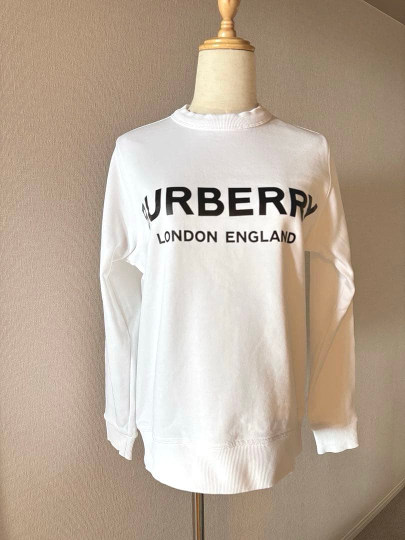 BURBERRY スウェット 白　【ティッシ期】