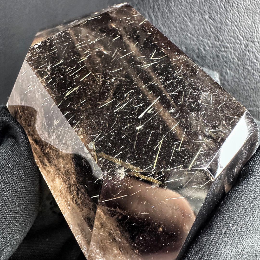 高級品❗️虹入り☆スモーキーゴールドルチル タイチンルチルフリーフォームA1211