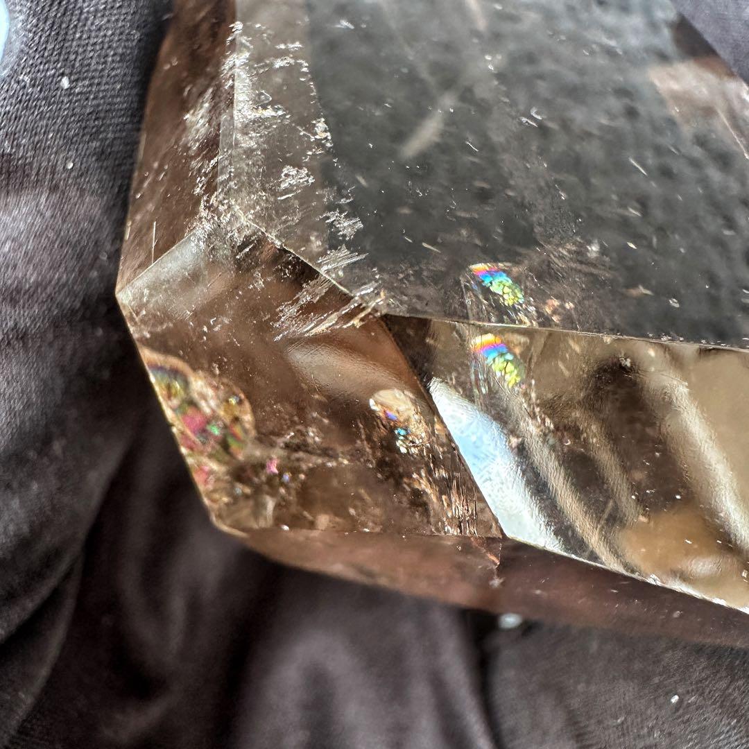 高級品❗️虹入り☆スモーキーゴールドルチル タイチンルチルフリーフォームA1211