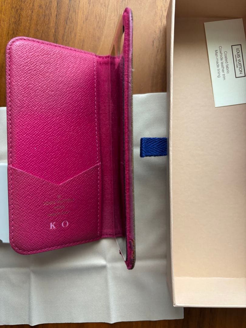 Louis Vuitton 手帳型 iPhoneケース モノグラム