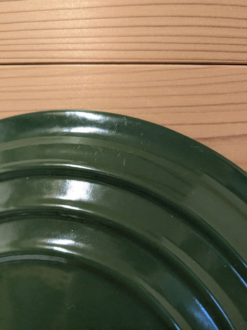 Le Creuset ル・クルーゼ 20cm　モスグリーン　両手鍋