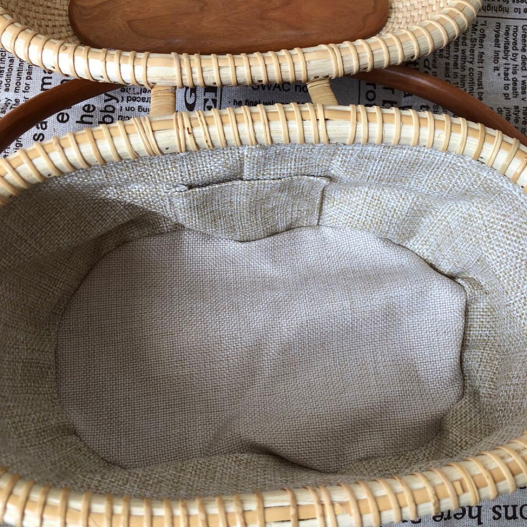 ハンドメイド ピクニックバスケット