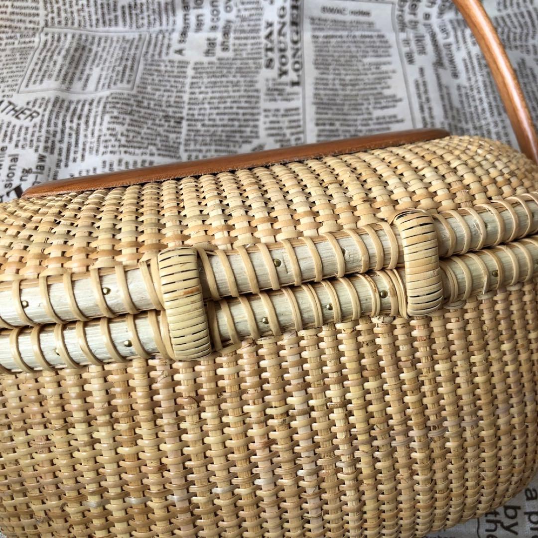 ハンドメイド ピクニックバスケット