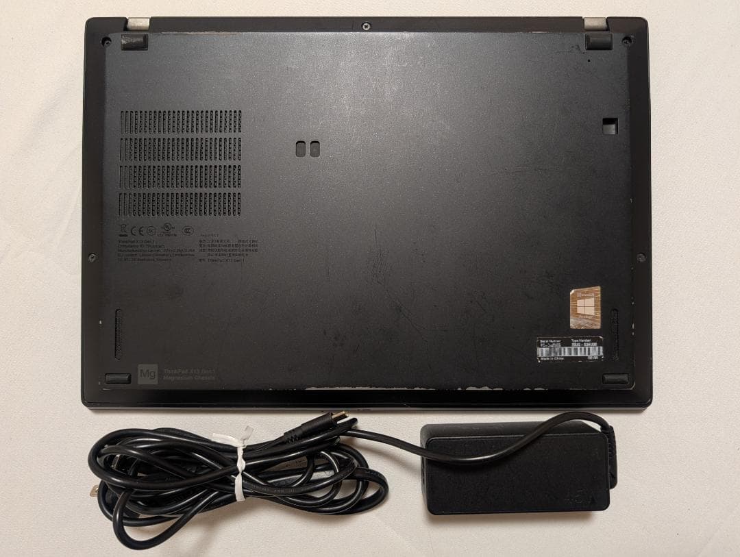 Windowsノート本体 ThinkPad X13 Gen1 AMD Ryzen/16GB/256GB