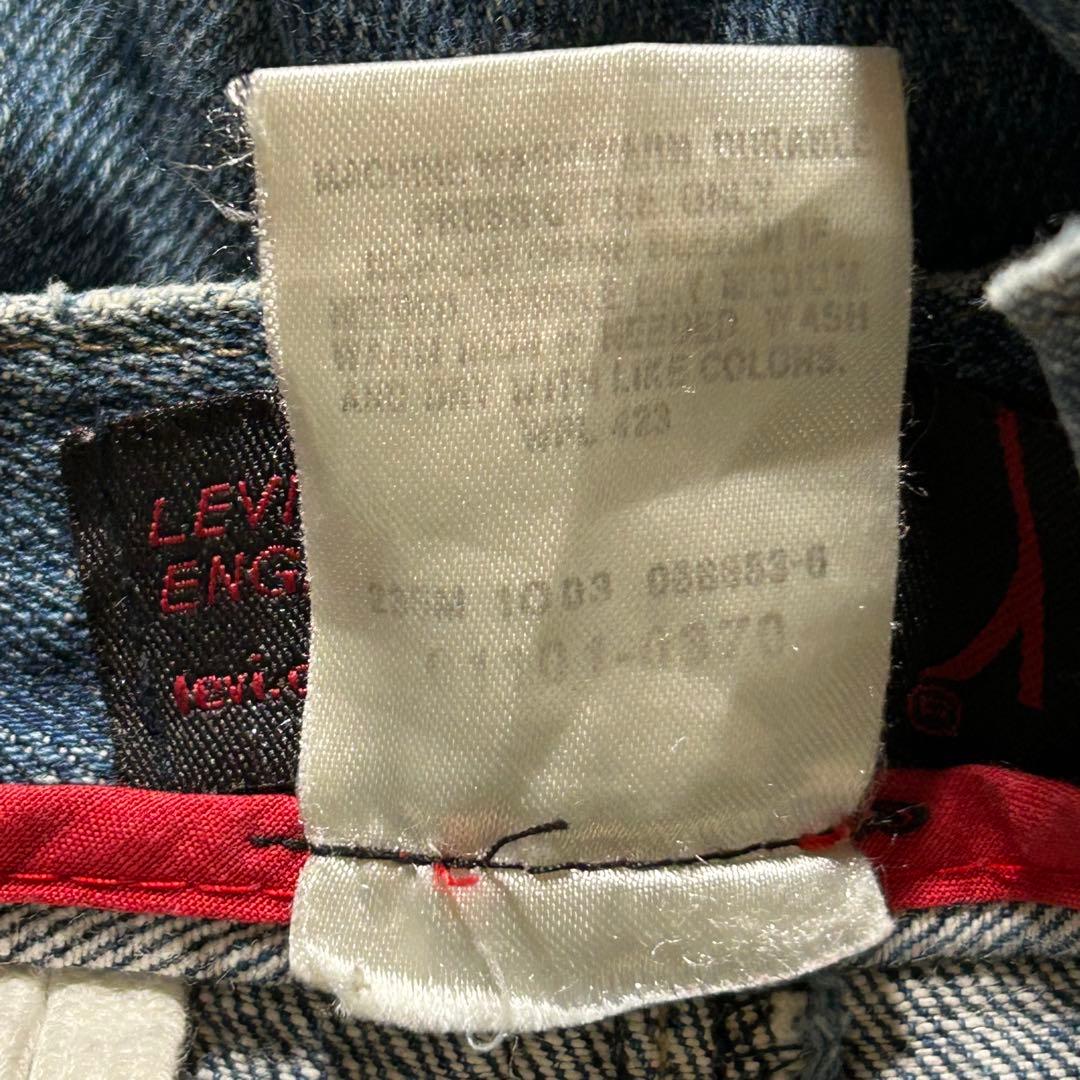 名作! 00s リーバイス エンジニアードジーンズ 立体裁断 W34 L30