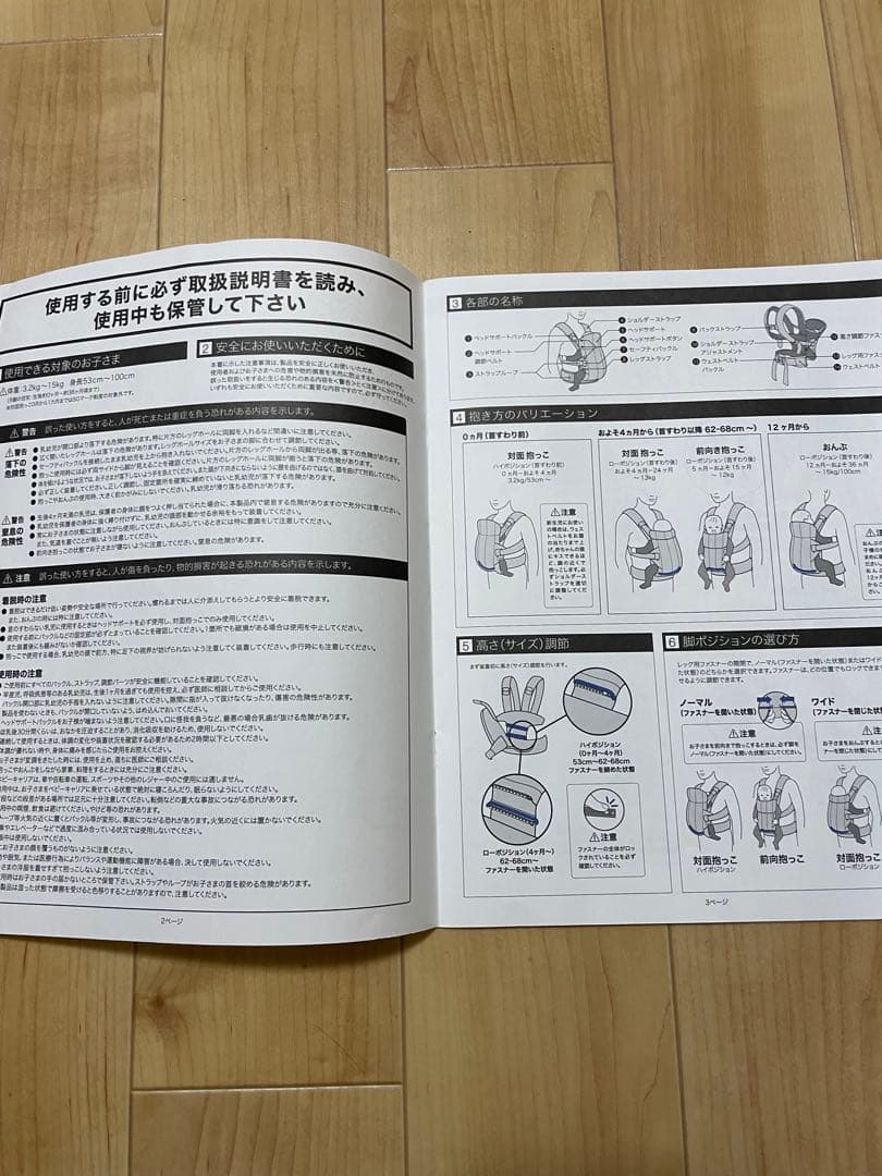 BABYBJÖRN 抱っこ紐 HARMONY ネイビーブルー