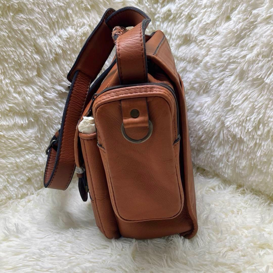 未使用　PORTER ポーター バロン ショルダー ビジネスバッグ 本革