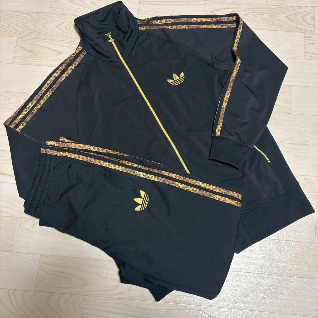 adidas originals アディダス　 レオパード柄 ジャージセット