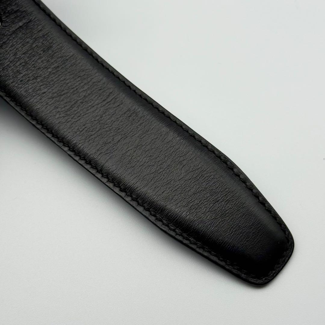 ✨良品✨GUCCI ベルト Gバックル ゴールド金具 純正ベルト レザー