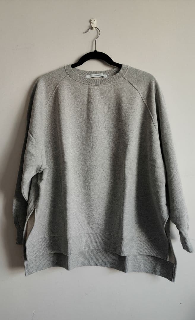 フレームワーク　ラグランポンチョスウェット グレー　　　　 13-4