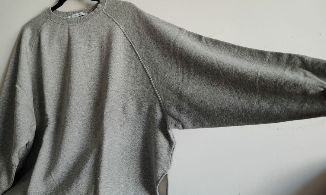 フレームワーク　ラグランポンチョスウェット グレー　　　　 13-4