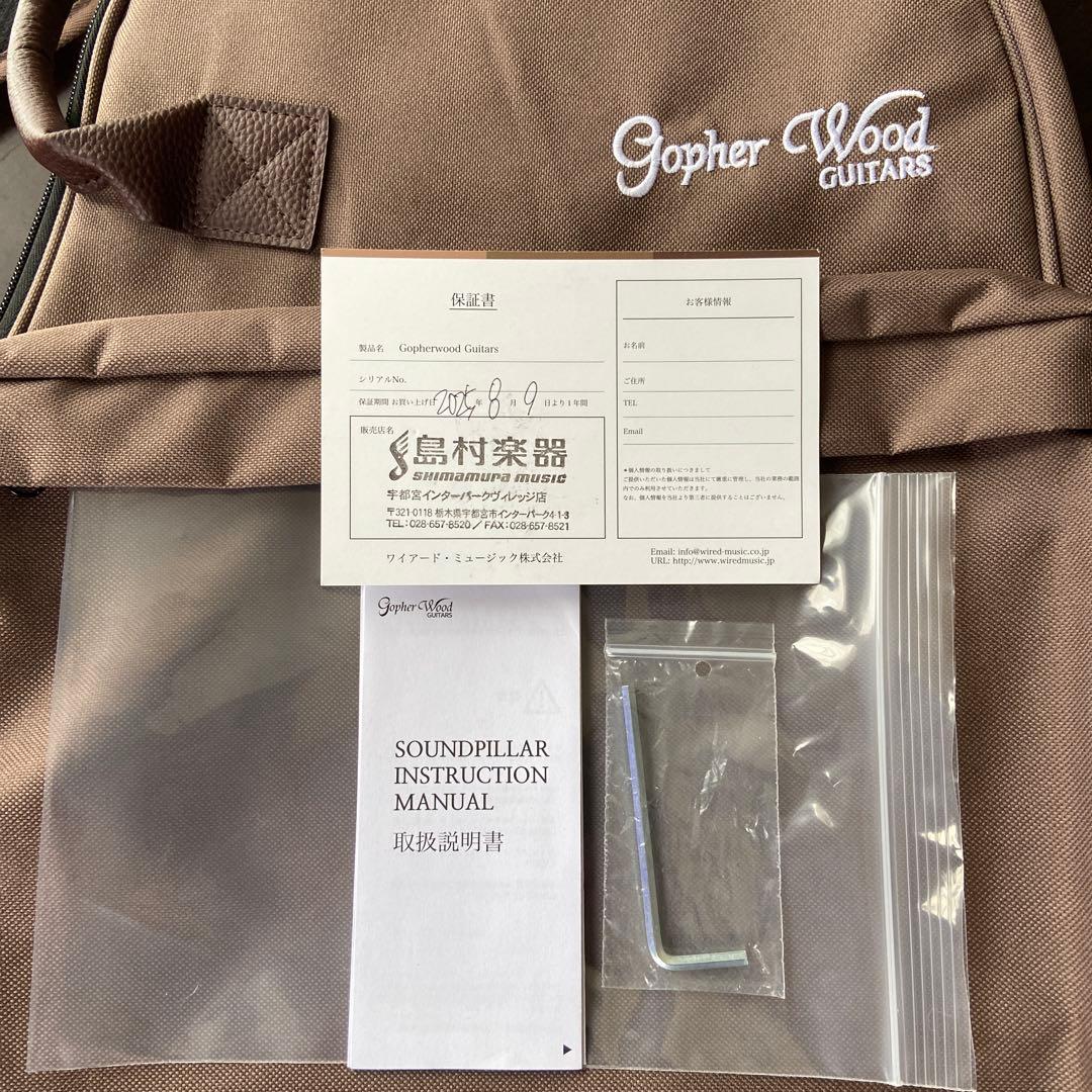 Gopher Wood i110SX　アコースティックギター　ゴフェルウッド