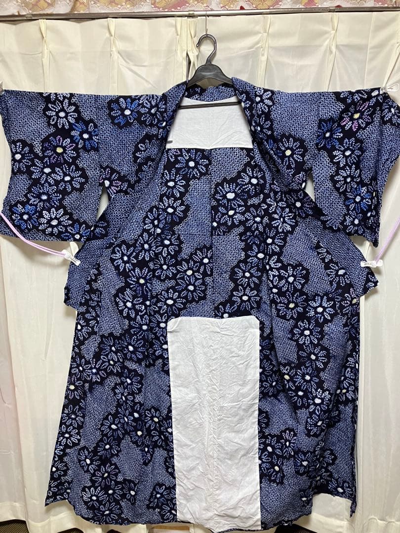 momo！有松鳴海総絞り浴衣のみ150.5±5