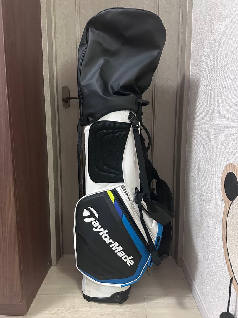 TaylorMade SIM2 キャディバッグ ホワイト/ブラック/ブルー