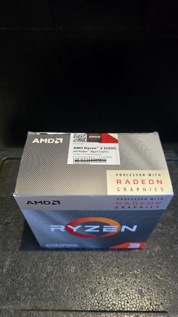 AMD Ryzen™3 3200G[新品●未使用]