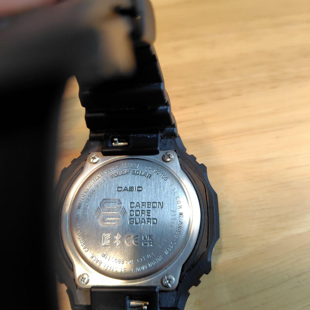 ア*ァ様 【G-SHOCK】GA-B2100-1A1JF（カラー:オールブラック