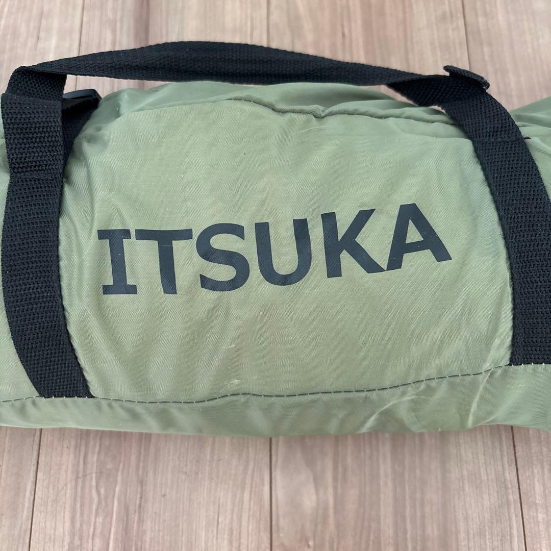 値下げ！dod ITSUKA タープオリーブグリーン　　 ポール2本付き！