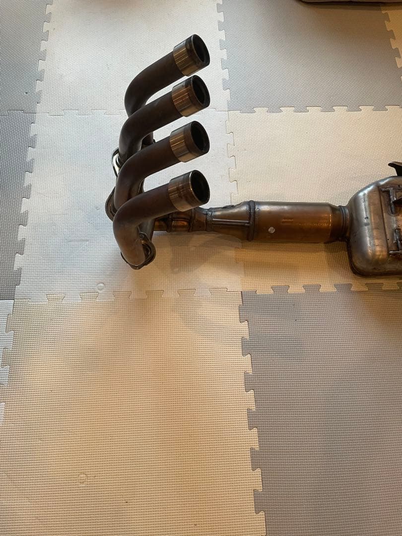 2022年式ZX-25R 純正マフラー　美品