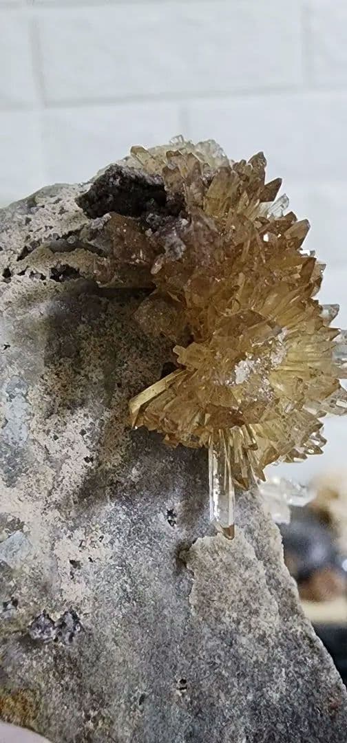 モロッコ産アラゴナイトの花　 (　花火 )