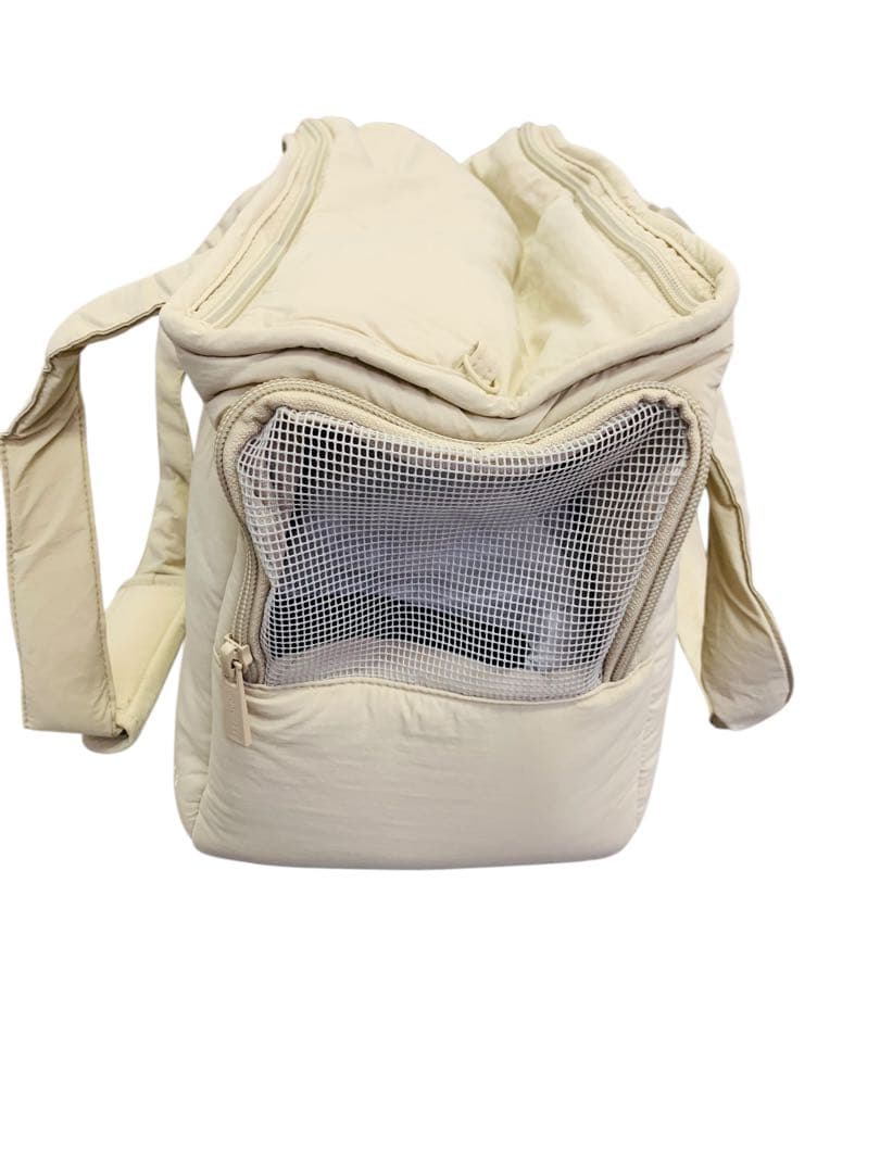 【開封済・未使用】monchéri ペットトートバッグ 犬 ペット ベージュ S