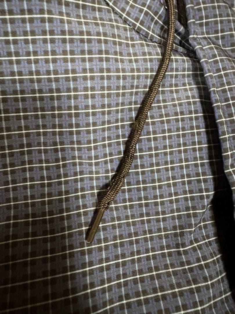 BROKEN BASE パデッドナイロンテックアノラック ネイビーL