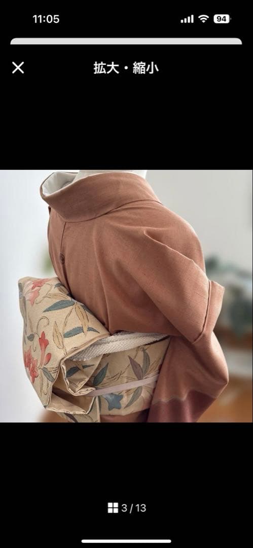 プロフィールご覧下さいJNKM二点❤️名古屋帯人物文様　黒　正絹　帯専用袋付