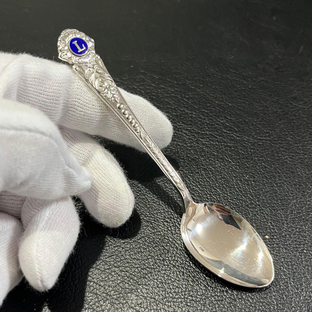 【美品】ライオンズクラブ　大阪尚美堂　「silver950 銀スプーン」　5点