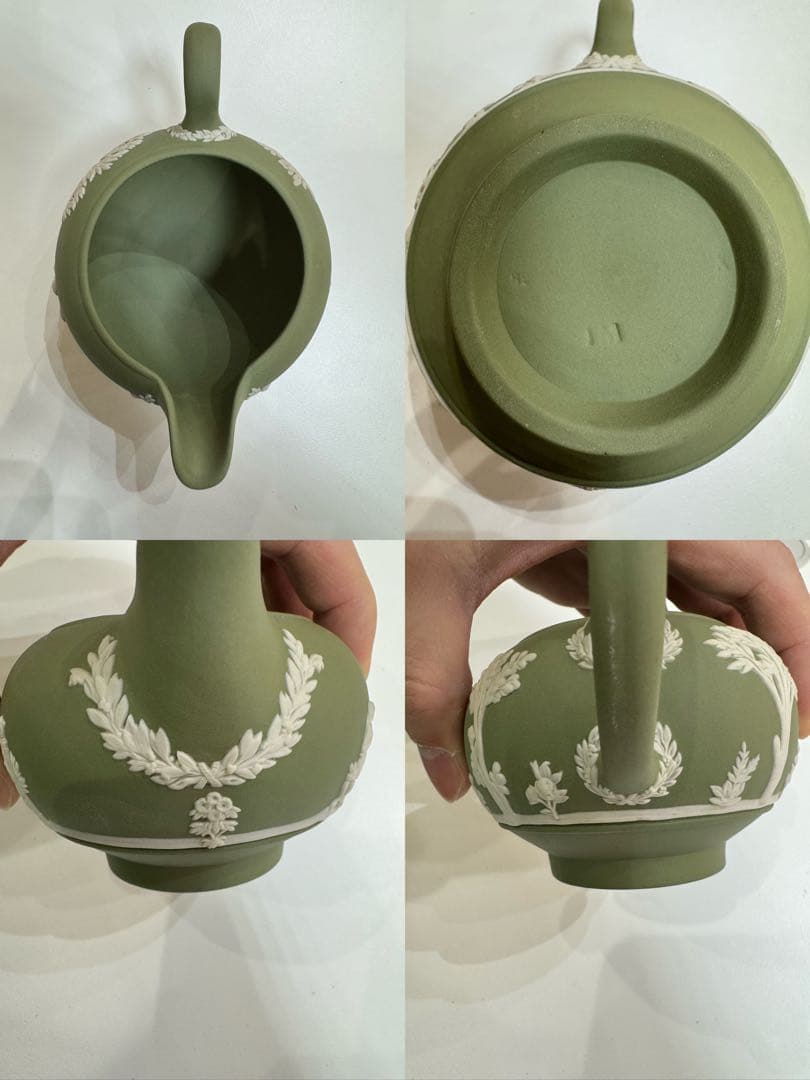 【希少】　ウエッジウッド　ジャスパーグリーン　6点セット