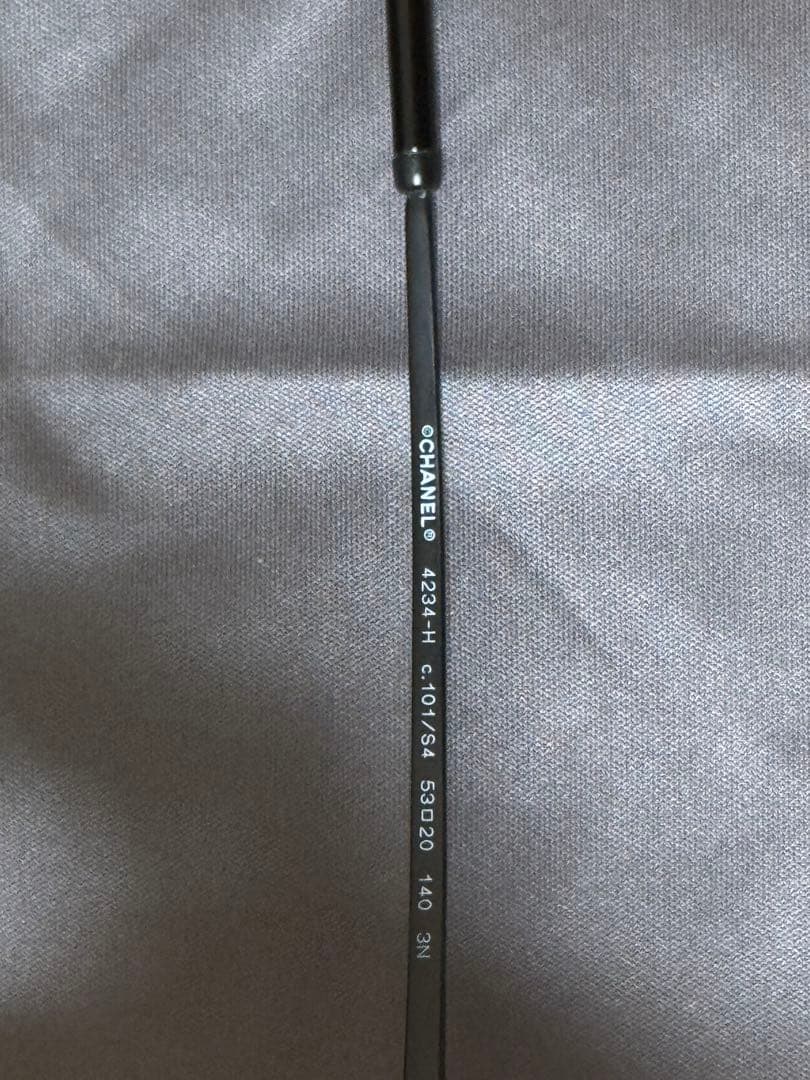 CHANEL シャネル　パール装飾 ラウンドサングラス ケース付き