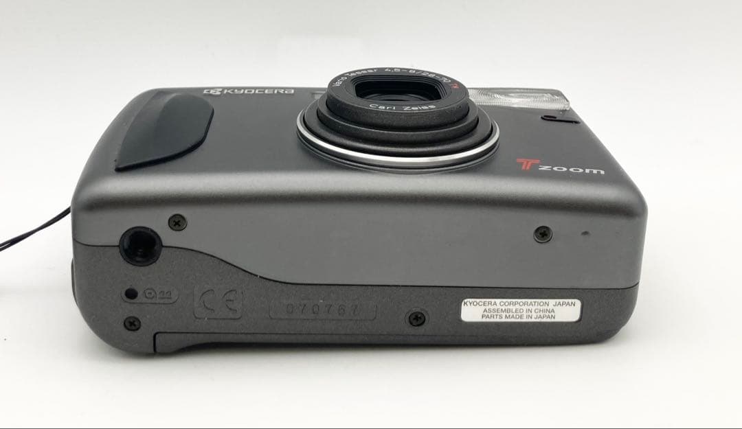 【完動品 極美品】KYOCERA T ZOOM 純正ケース付き 返金保証あり