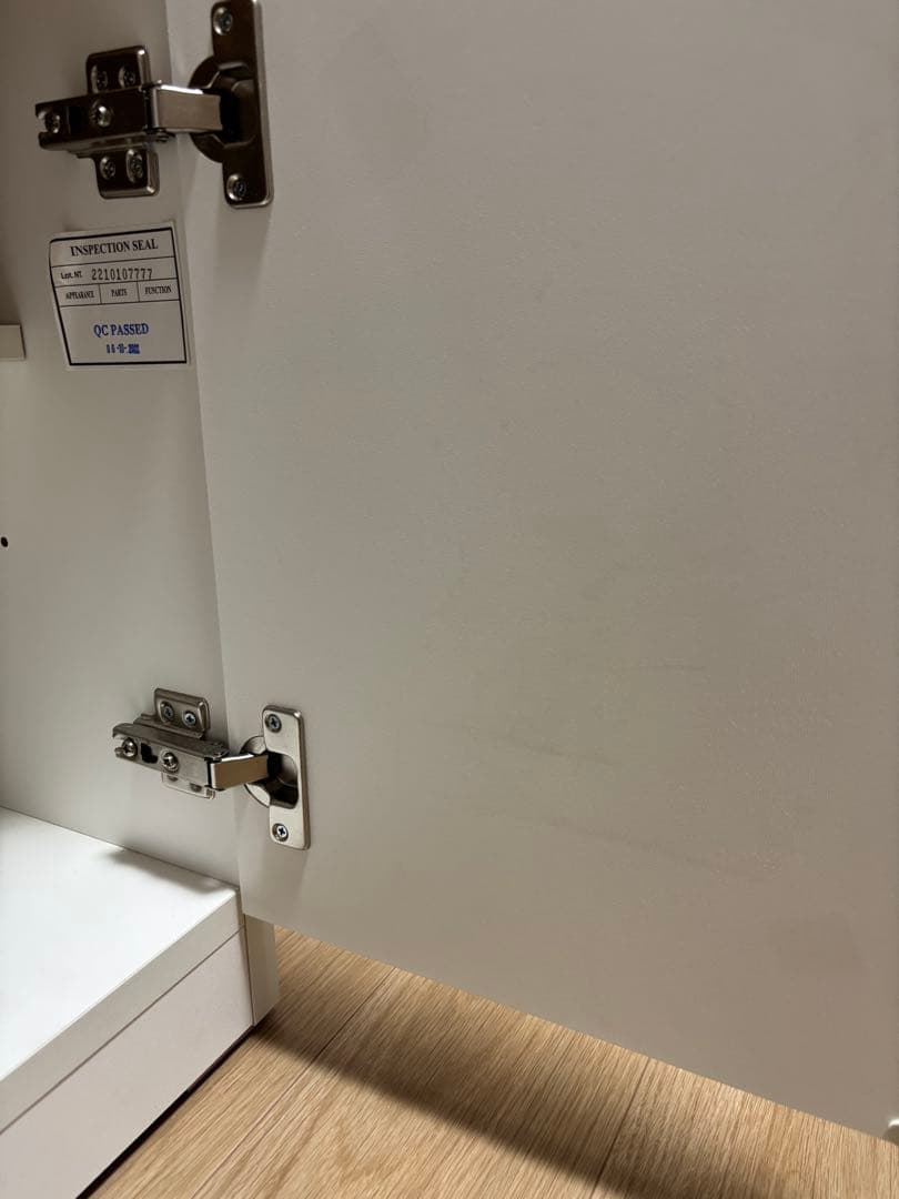 【モチちゃん】ニトリ　食器棚　キッチンボード　レジューム幅60