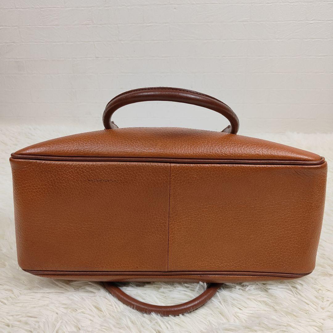 BURBERRY　ミニボストン　ノバチェック　2way ショルダー　シボ革　革