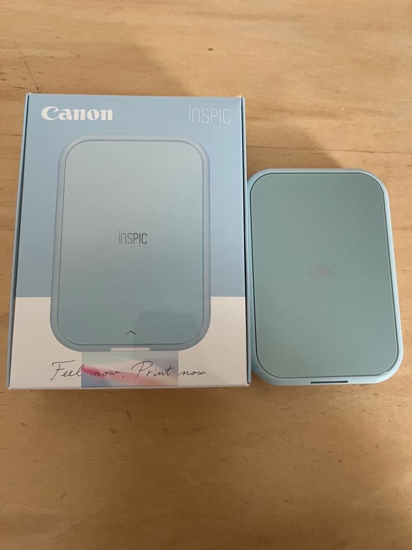 Canon inspic ミニフォトプリンター ブルー