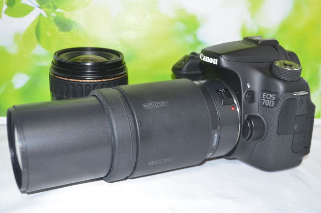 Wi-Fi内蔵★Canon EOS 70D★高画質★動画撮影★おすすめ一眼レフ★