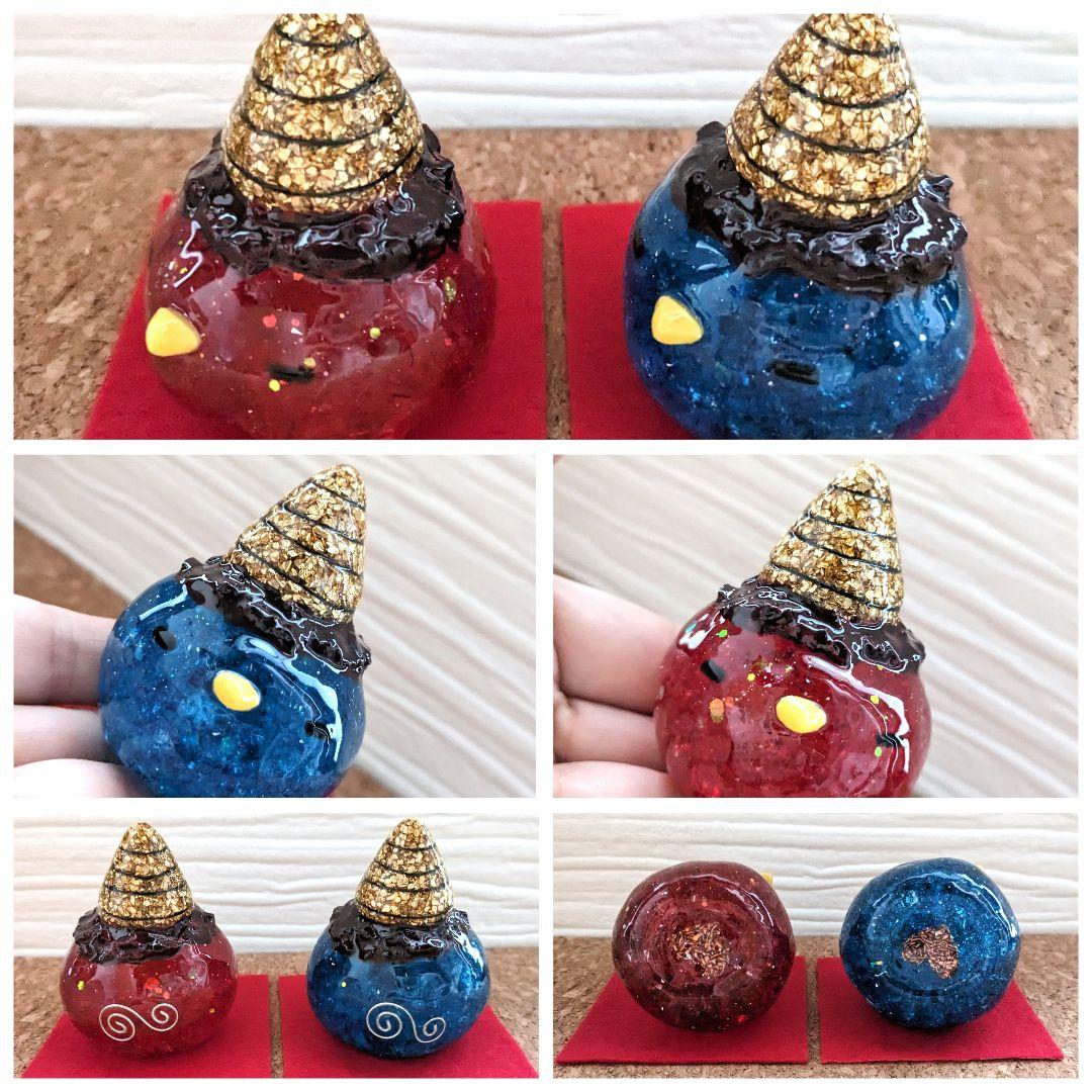 【睦月】りんごのお姫様（白雪姫）形オルゴナイト☆他４点