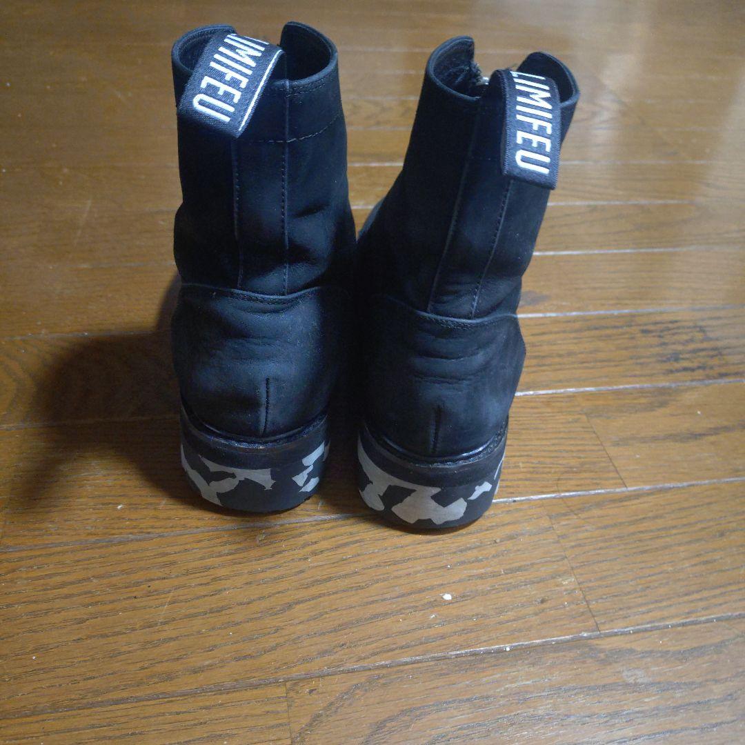 のこlimi feu ヌバックショートブーツ