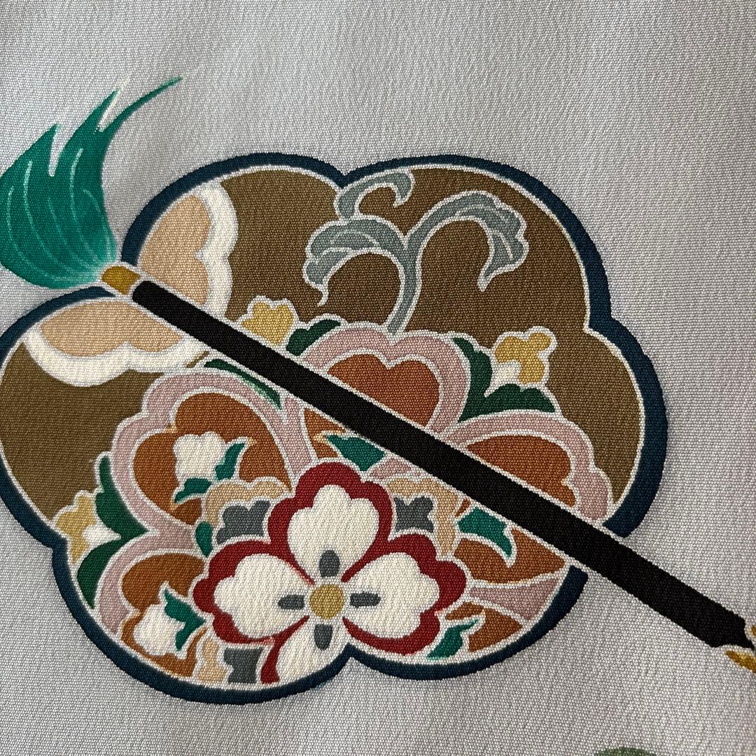 七五三　正絹男の子お祝い着羽織 産着