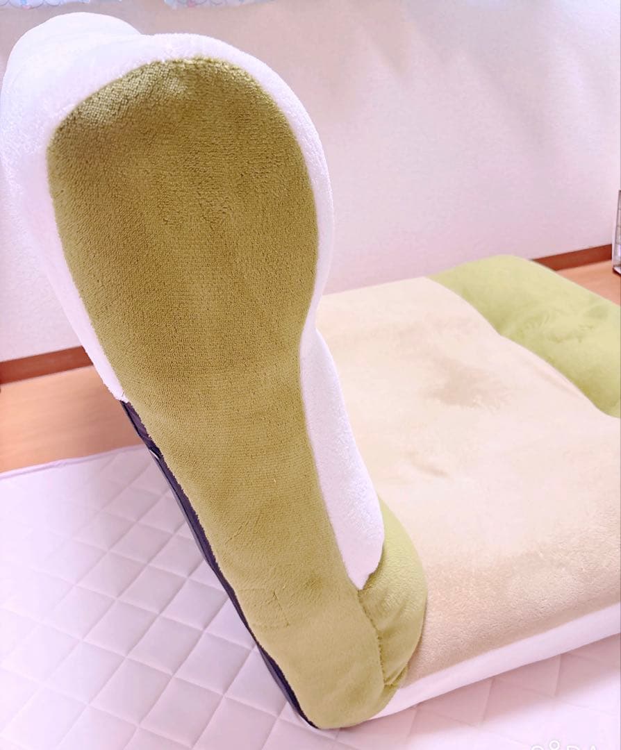 ヌイ ソファ 座椅子 ソファー パッチワーク グリーン インテリア NUI