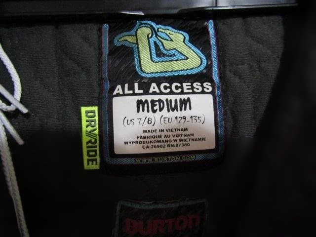 Burton スノーボードウェア セット　子ども用 赤　129‐135　バートン