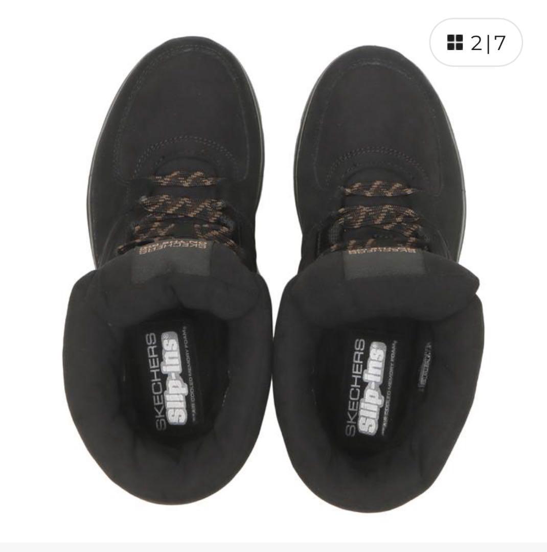 Skechers女性用ブーツ　Glacial Ultra Slip-ins