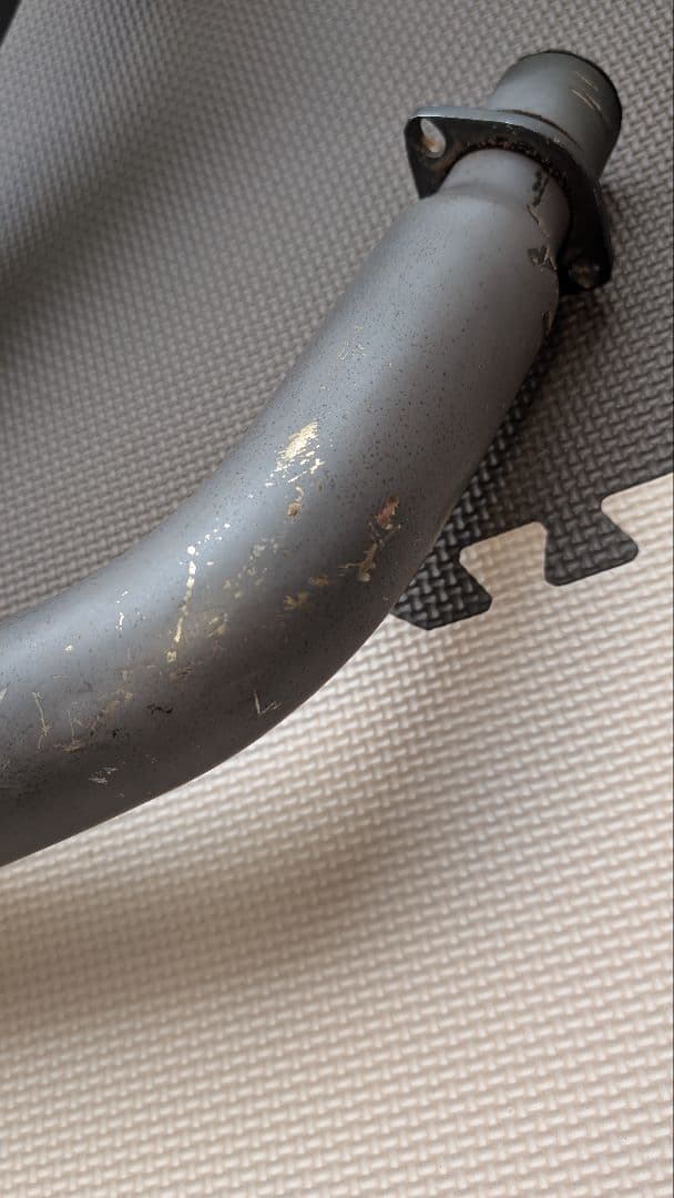 翔　スティード400　マフラー　黒