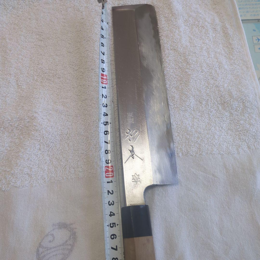 お値下げ！本霞最上級品 　 東京杉本　薄刃包丁 24cmタイムセール！