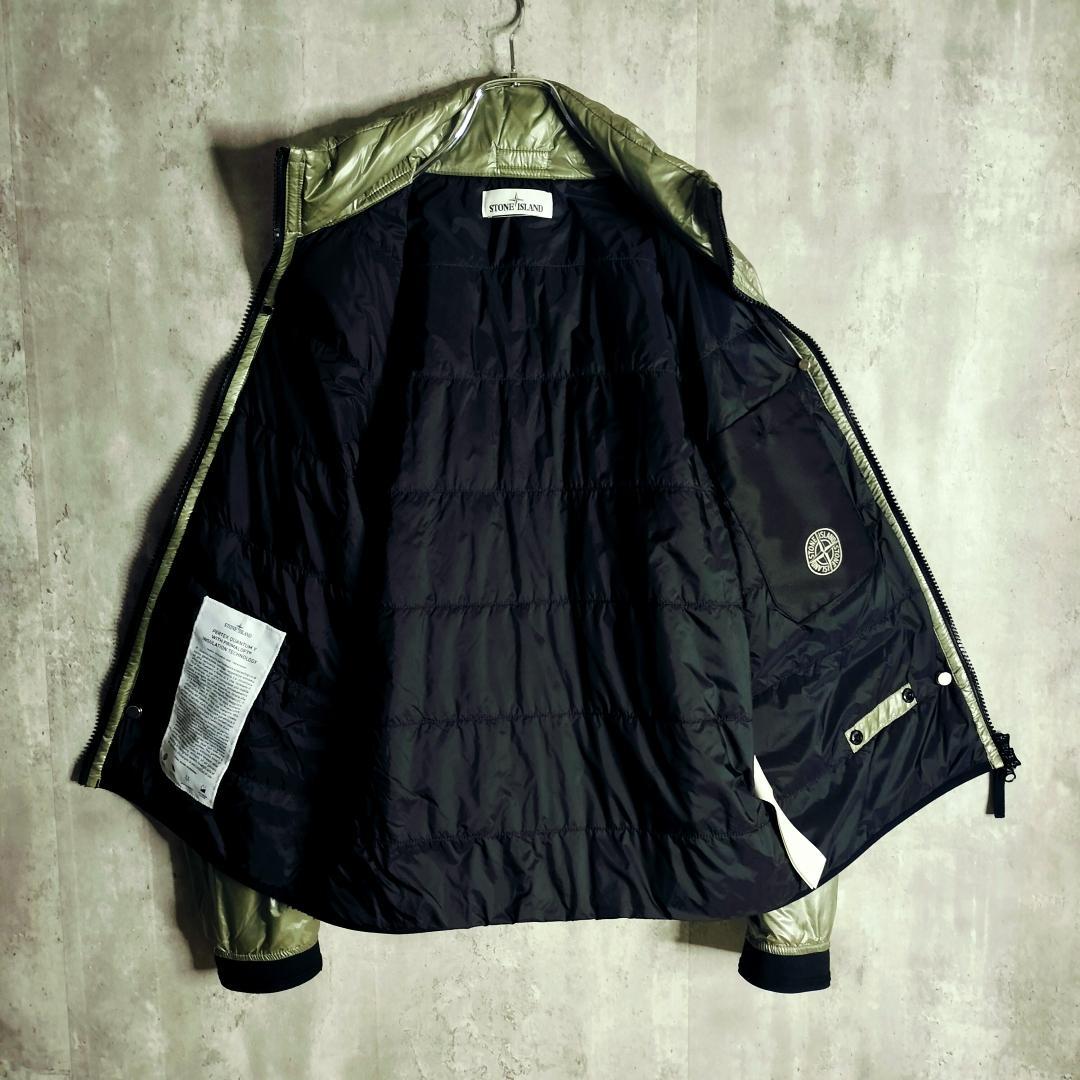 ストーンアイランド PERTEX QUANTUM プリマロフトジャケット カーキ