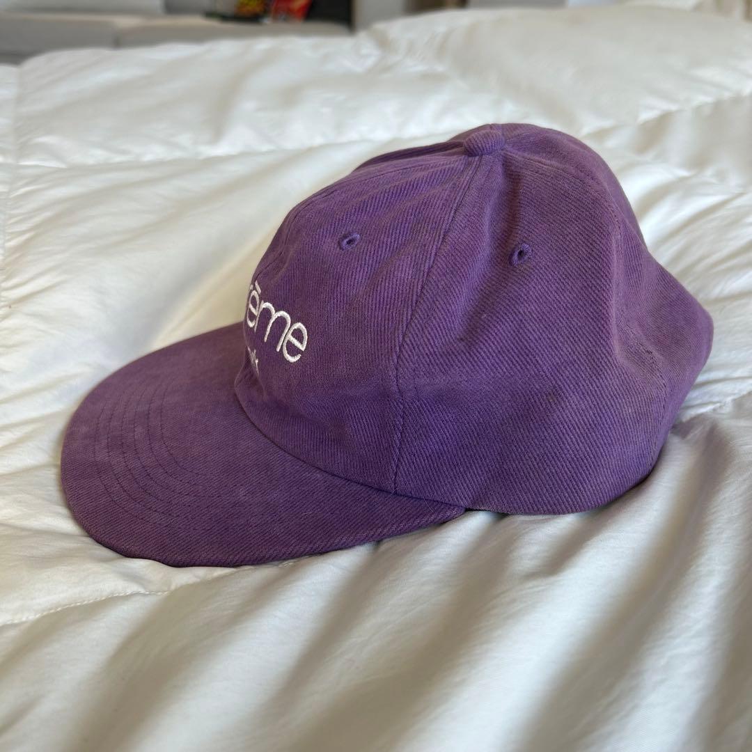 帽子 18SS Supreme Classic Logo 6-Panel Purple