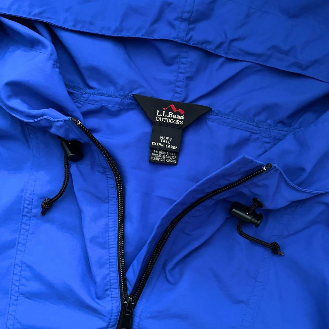 希少極美品！90s エルエルビーン OUTDOORS ナイロンアノラックパーカー