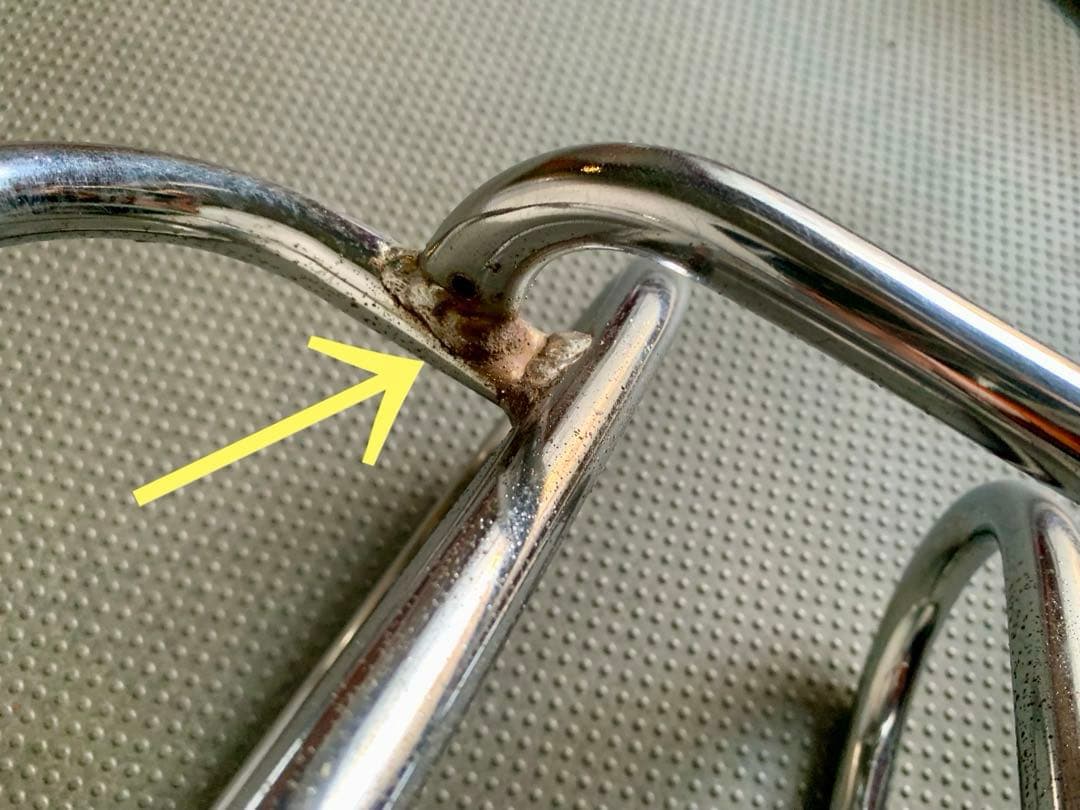 ☆【ヴィンテージパーツ】Vespa ベスパ スモール用 フラットリアキャリア