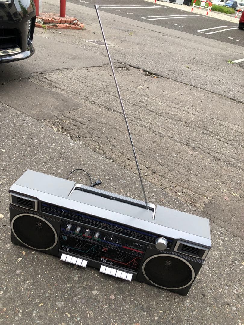 昭和銘機 ラジカセ RISING 4BAND RC-2030ダブルカセット