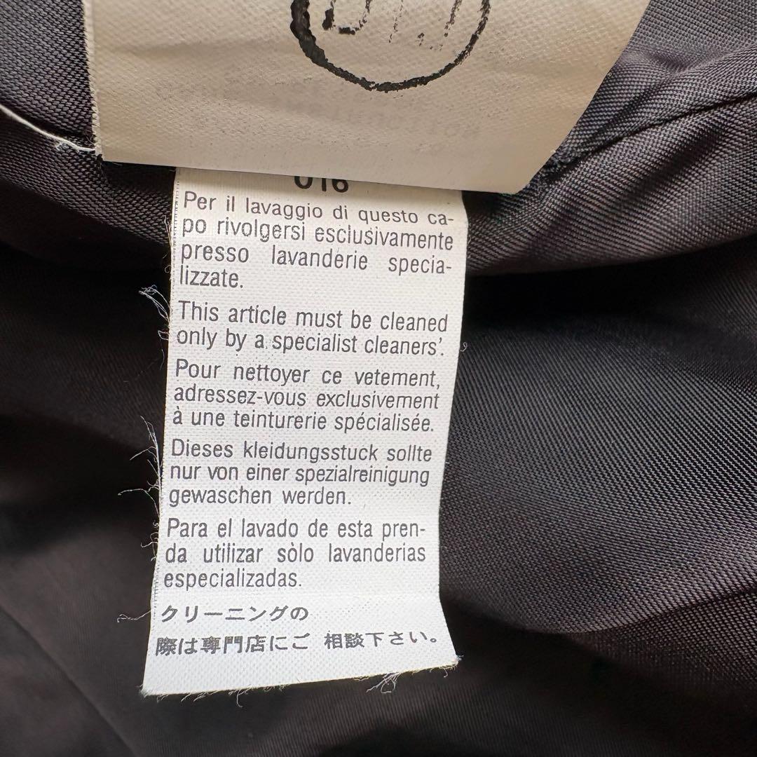 Max Mara ラムレザー ジップジャケット 黒 42 美シルエット シングル