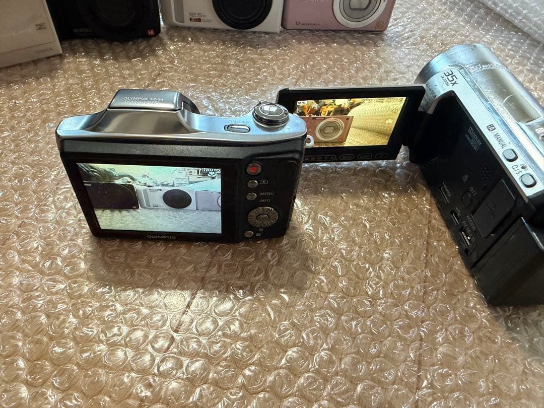 デジタルカメラビデオカメラまとめ売り　CASIO PENTAX FUJIFILM