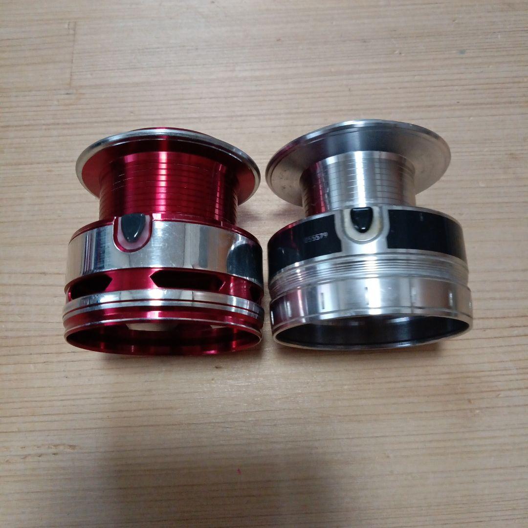 人気ブランド　ダイワ　レバーブレーキリール　スプール　2セット